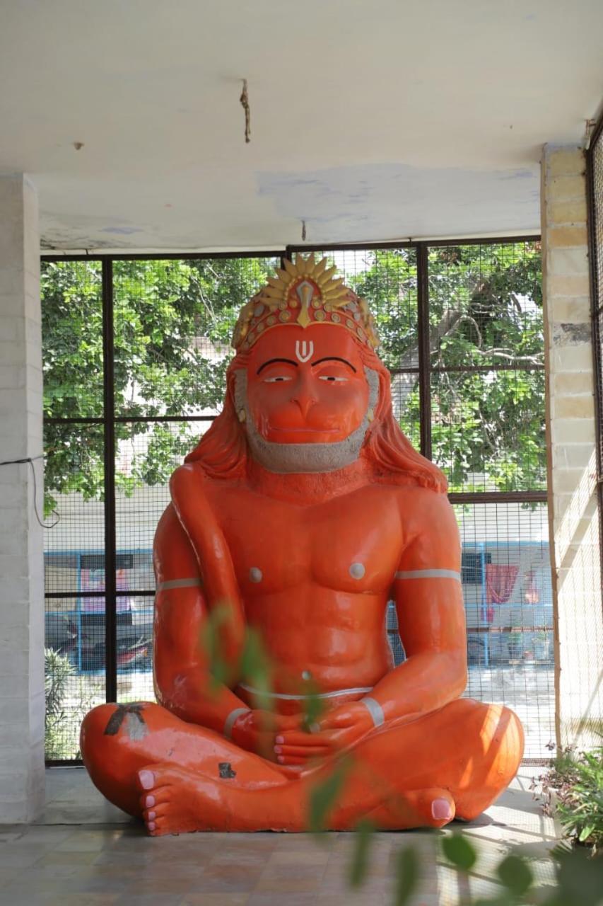 Radha Madhav Ashram Vrindāvan Exteriör bild